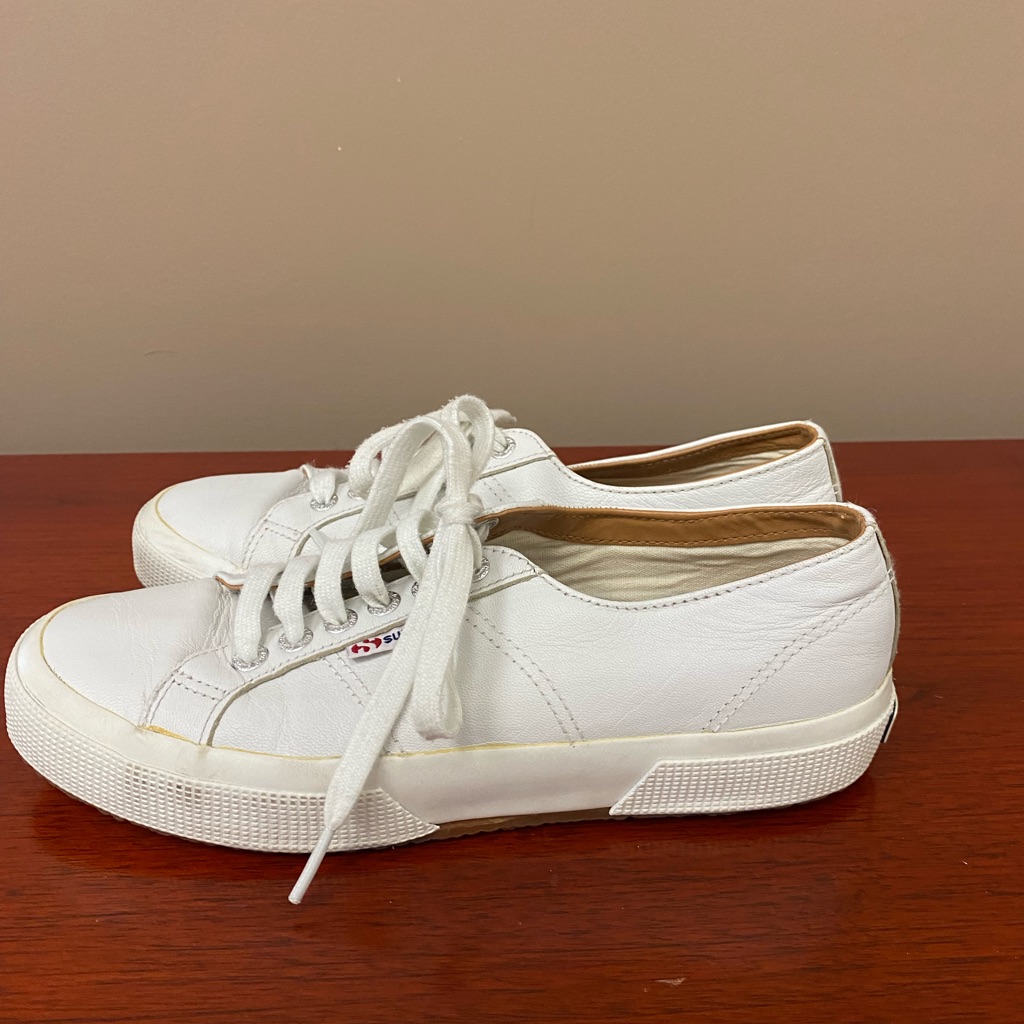 Superga White Napa Sneaker
